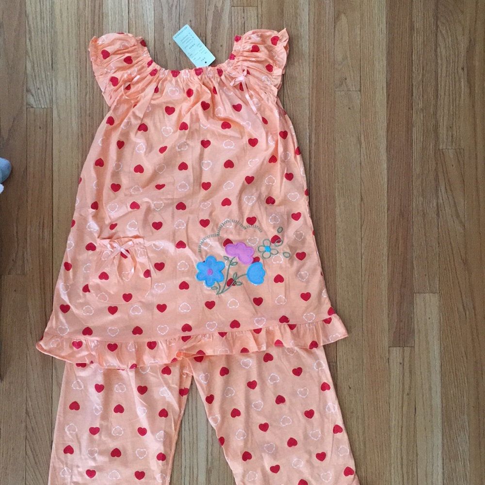 Girls' Two Piece Pajama Set